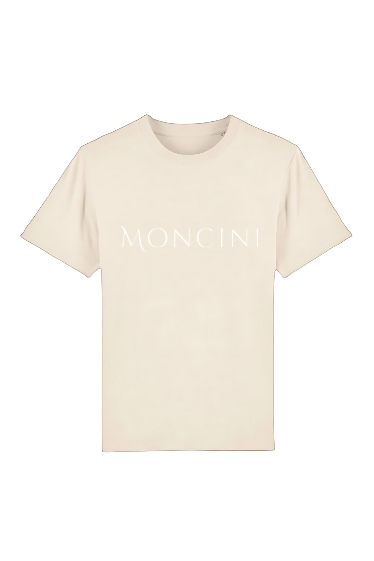 Herren T-Shirt aus Baumwolljersey mit Moncini 3D-Transferdruck